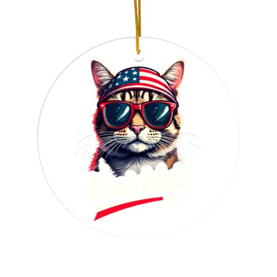 Cat Ladies for Kamala Ceramic Ornaments