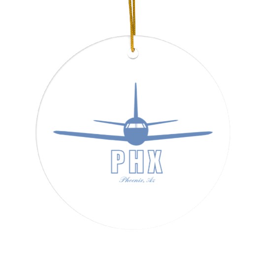 Phoenix Arizonna AZ Airport Code PHX Ceramic Ornaments