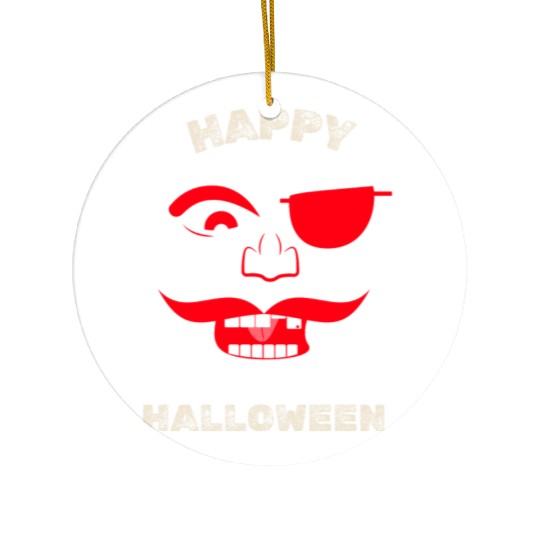 Happy Halloween, No Scares! Ceramic Ornaments
