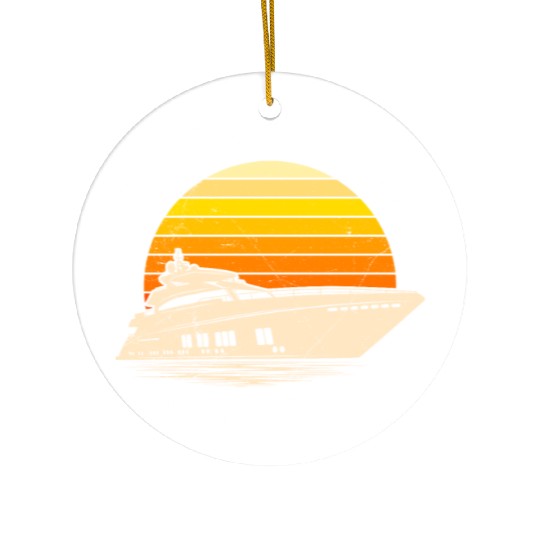 Florida ESCAPE TO KEY-WEST Sailing Florida Ceramic Ornaments