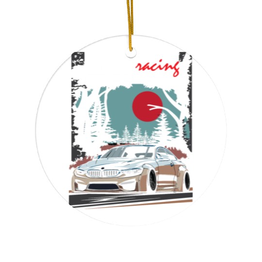 true racing freedom Ceramic Ornaments