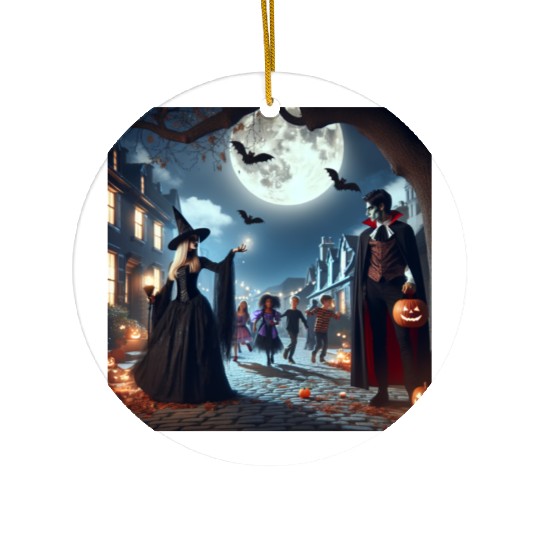 Halloween Ceramic Ornaments