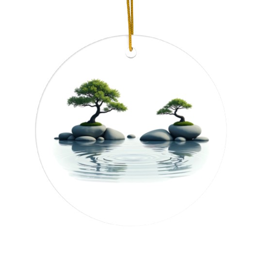 Majestic Tree of Life Ceramic Ornaments