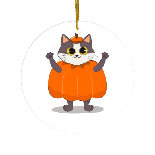 Happy Halloween Ceramic Ornaments