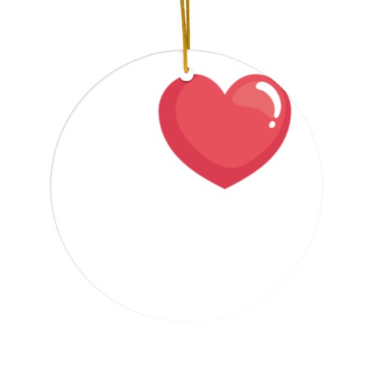 Funny I Love Cocktails 2 Ceramic Ornaments