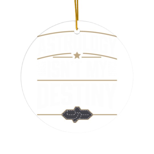 Astrology Skeptic Critical Thinking Ceramic Ornaments