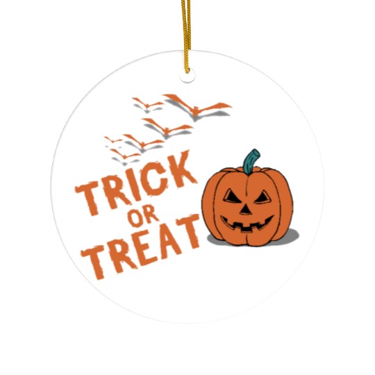 Trick or treat Ceramic Ornaments