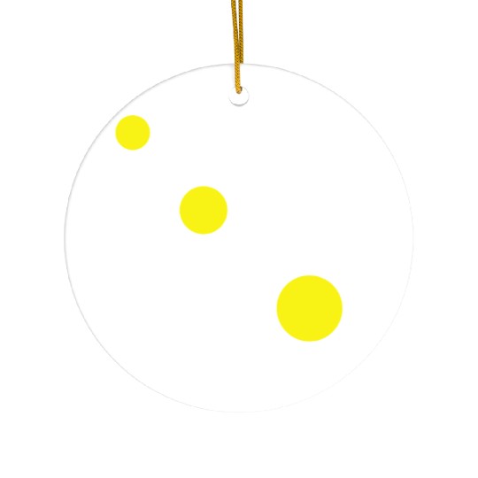 3 White Daisies Flowers Spring Summer Pretty Ceramic Ornaments