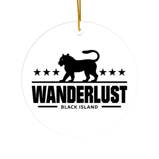 Wanderlust, Lion Ceramic Ornaments
