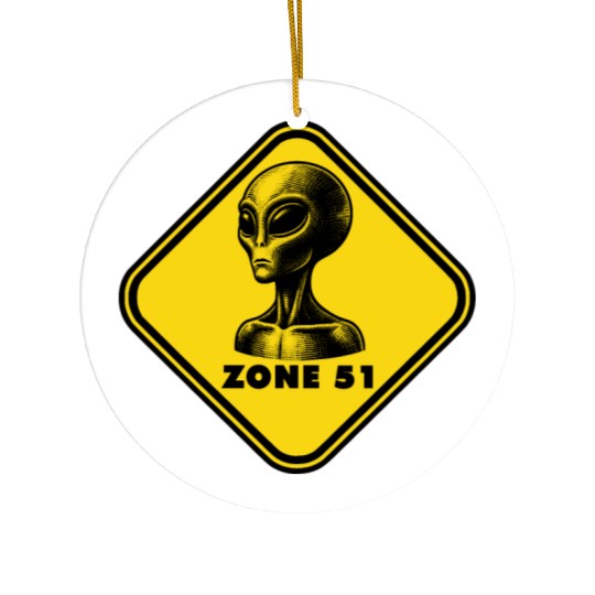Area 51 Ceramic Ornaments