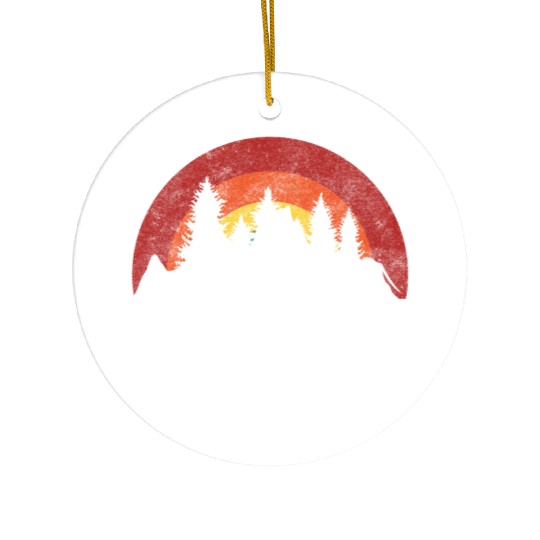 Mountaineering Peak Goal Ceramic Ornaments