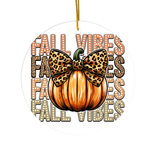 Festive Fall Vibes with Pumpkin Ceramic Ornaments