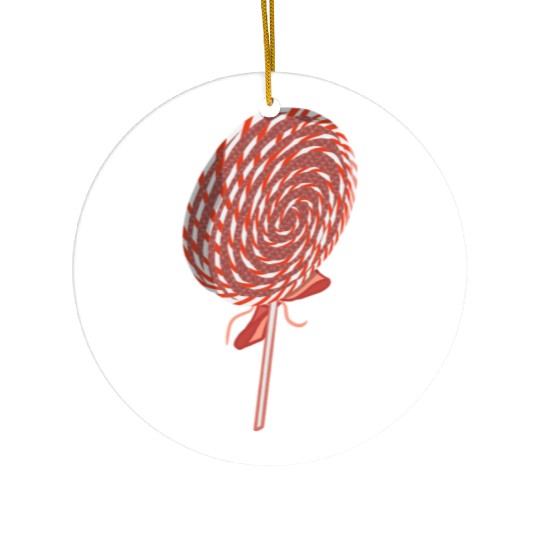 Delicious Sweets Cool Lollipop Ceramic Ornaments