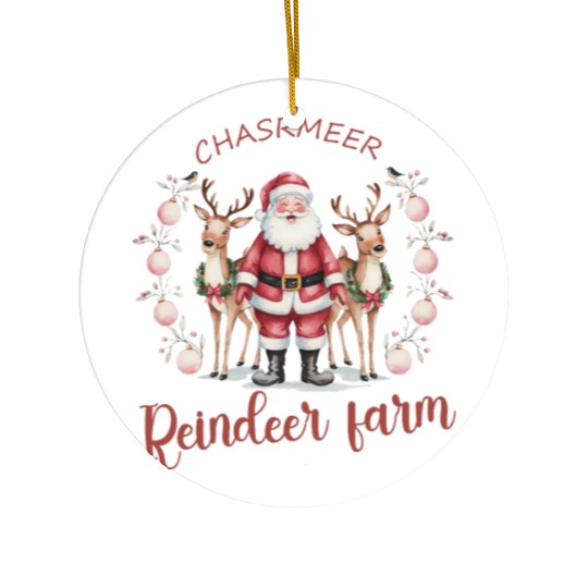 Merry christmas, Christmas Retro Ceramic Ornaments