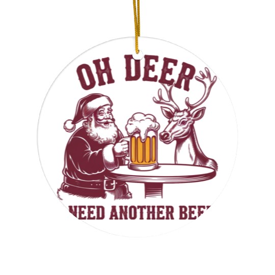 Cute Christmas, Christmas Animals Ceramic Ornaments