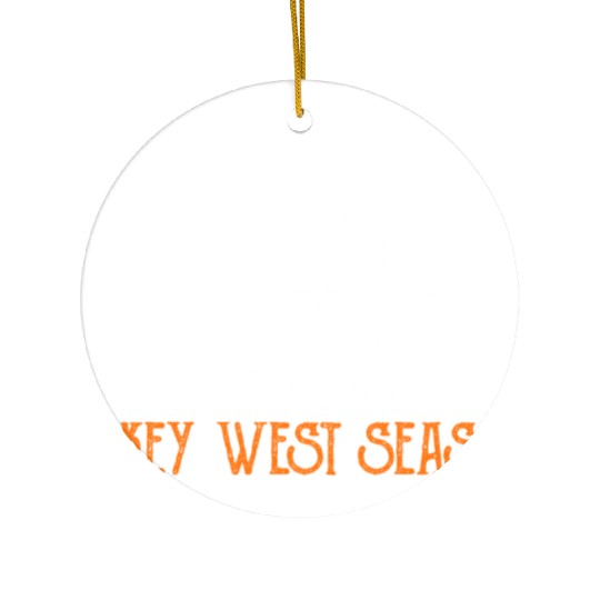Florida SAILING THE KEY-WEST SEAS Florida Keys Ceramic Ornaments