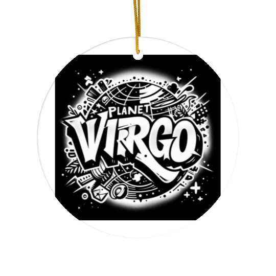 Cosmic Street: Virgo Ceramic Ornaments
