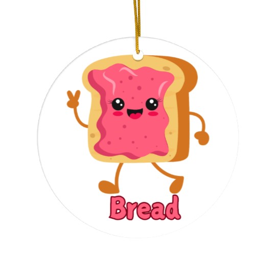 Bread Lover Ceramic Ornaments