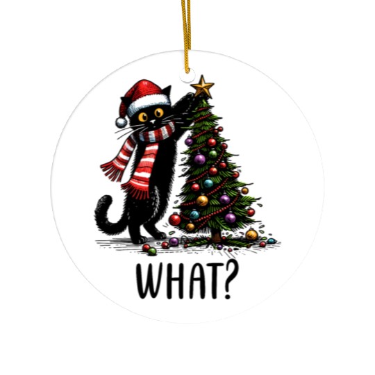 Merry christmas, Christmas Retro Ceramic Ornaments