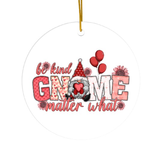Gnomes Valentines Revelin Ceramic Ornaments
