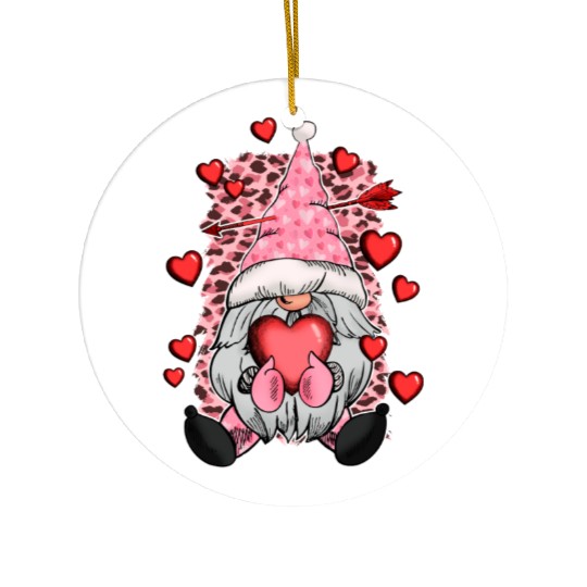 Gnomes Valentines Revelin Ceramic Ornaments