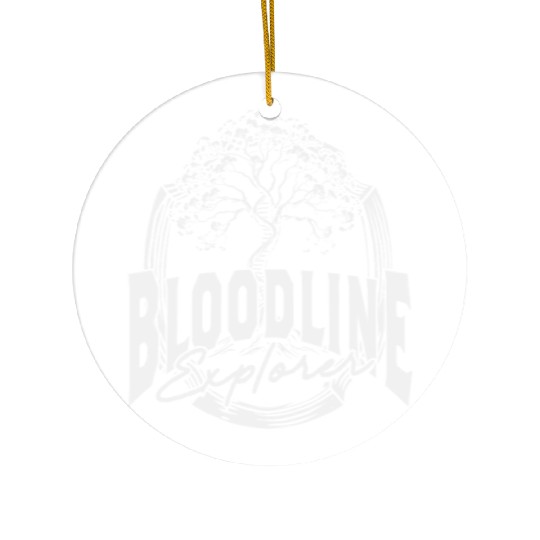 Genealogy Genealogist Bloodline Explorer Ceramic Ornaments
