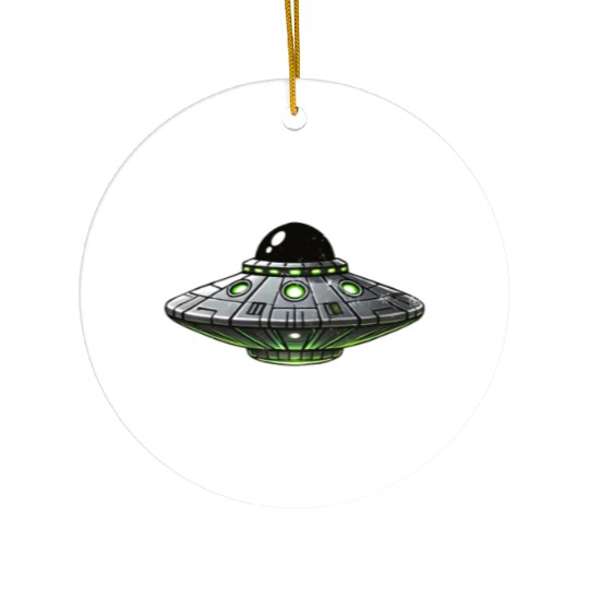 New Jersey Drone Survivor | NJ Drones Aliens UAPs Ceramic Ornaments