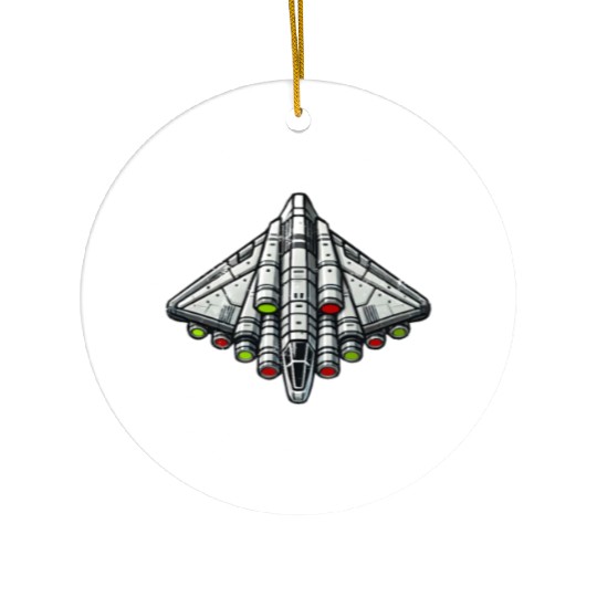 New Jersey Drone Survivor | NJ Drones Aliens UAPs Ceramic Ornaments