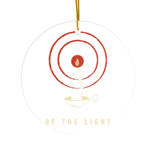 Be the Light Ceramic Ornaments