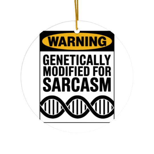 Sarcastic Genealogy DNA Test Genetics Biologist Ceramic Ornaments