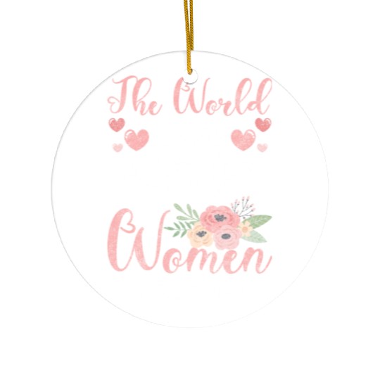 Women's Day Power Frida Kahlo Ceramic Ornaments