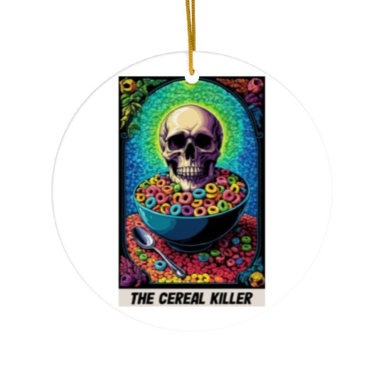 The Cereal Killer Ceramic Ornaments