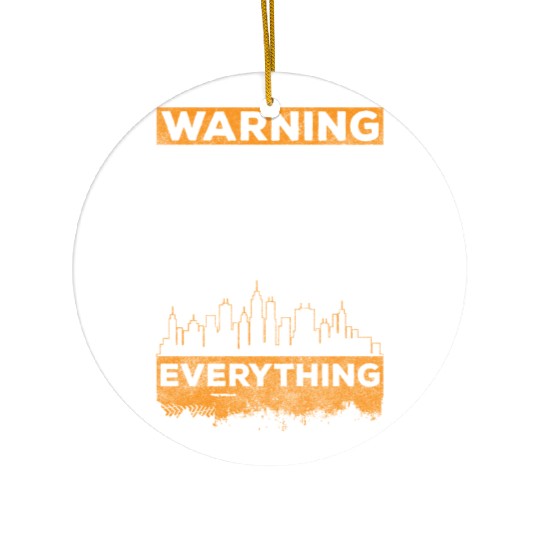 Freerunning Jumping Courageous Fast Ceramic Ornaments