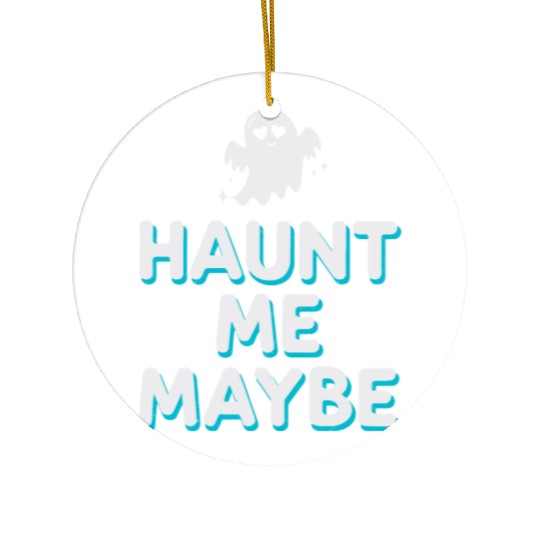 Paranormal Comedy Funny Ghost Humor Lighthearted Ceramic Ornaments
