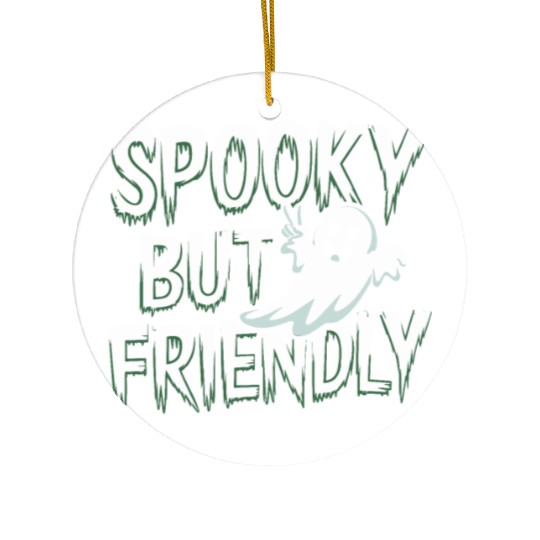 Paranormal Comedy Funny Ghost Humor Lighthearted Ceramic Ornaments