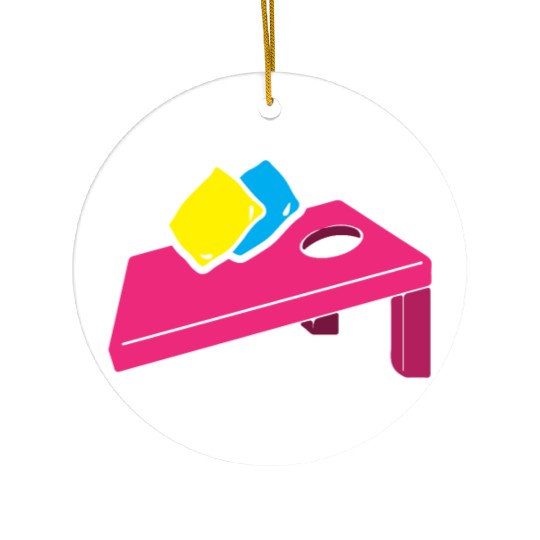 Step Back I'm A Cornhole Champion Ceramic Ornaments