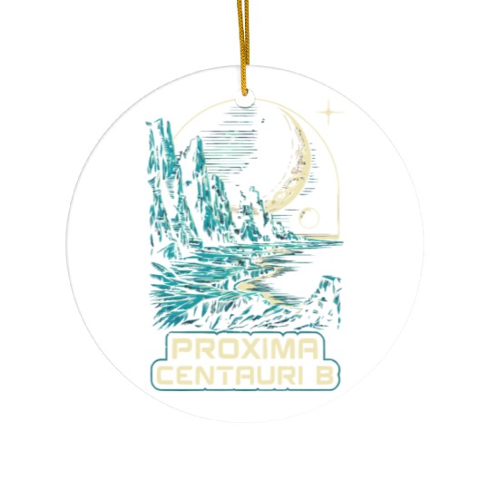 Exoplanet Universe Space Astronomer Astronomy Ceramic Ornaments