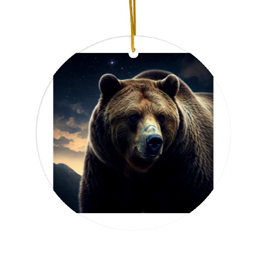 Wear the wilderness Ceramic Ornaments