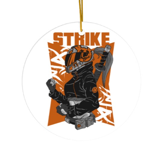 Strike Rebels Street Fashion Ceramic Ornaments