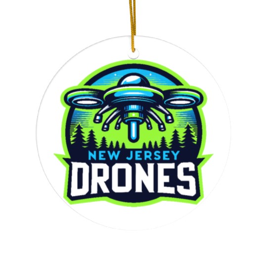 New Jersey Drones Ceramic Ornaments