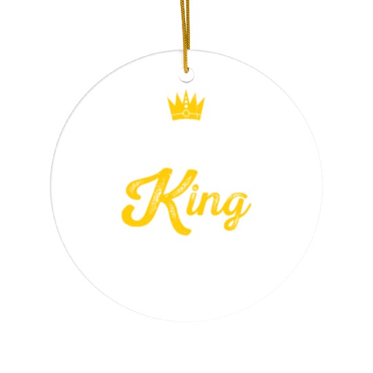 Cornhole King THE LEGEND HAS ARRIVED Cornhole Gift Ceramic Ornaments