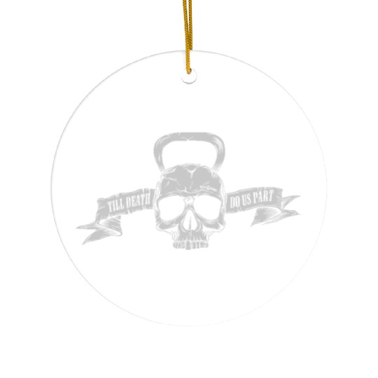 Till Death Do Us Part by BoxKing Ceramic Ornaments