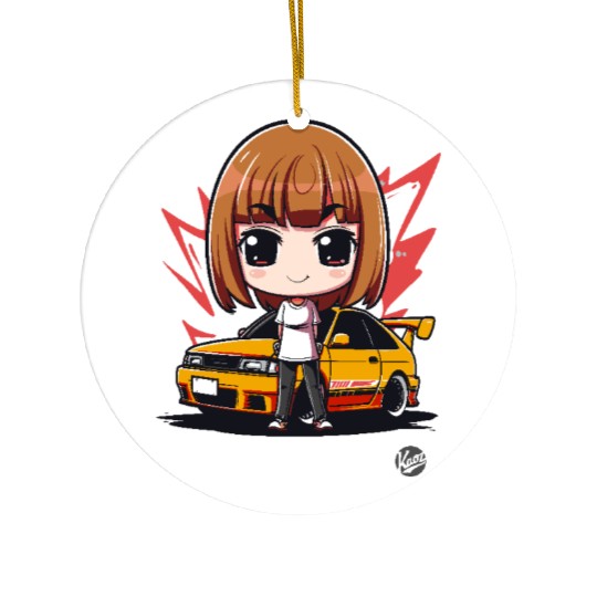 Chibi JDM Sport Car – Japan Style Ceramic Ornaments