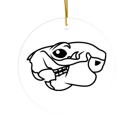 squirrel skull Ceramic Ornaments