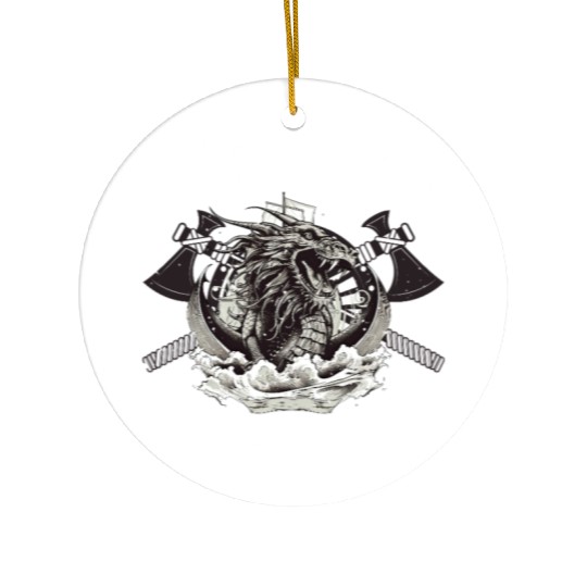 Through The Storm We Find Our Strength Ceramic Ornaments