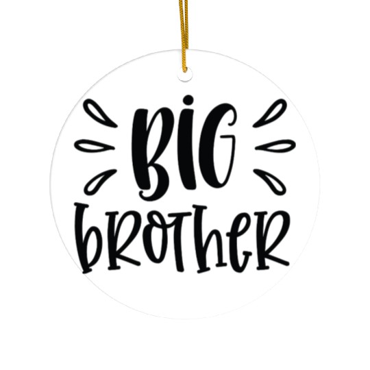 Big brother Ceramic Ornaments