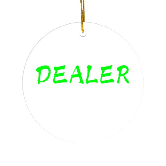 Hope Dealer Green Ceramic Ornaments