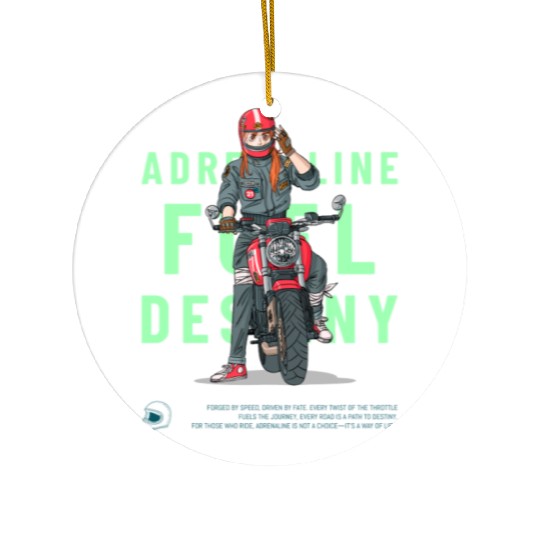 Adrenaline Fuel Destiny – Anime-Inspired Ceramic Ornaments