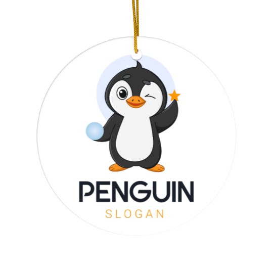 New penguin Ceramic Ornaments