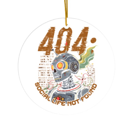 Theoretical Computer Scientist Ceramic Ornaments